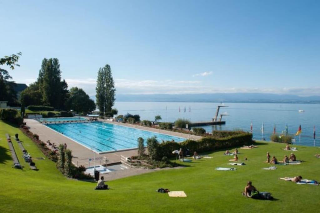 Le Mirabeau Vue Lac Évian-les-Bains Exterior foto