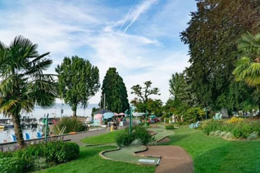 Le Mirabeau Vue Lac Évian-les-Bains Exterior foto